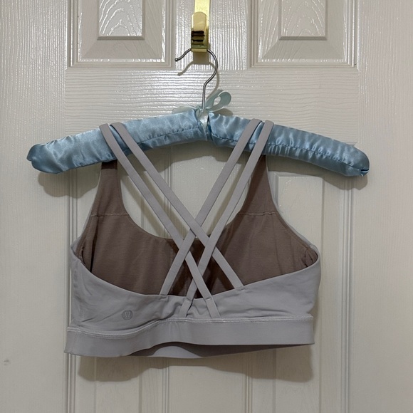 Lululemon Athletica White/Beige Sports Bra - Picture 3 of 4